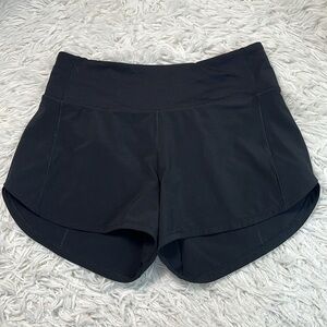 Lululemon Speed Up Short Long *4" Updated Fit Black